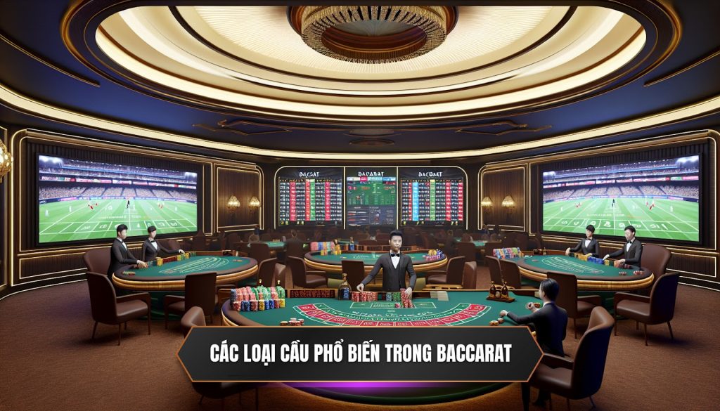 Các loại cầu phổ biến trong baccarat
