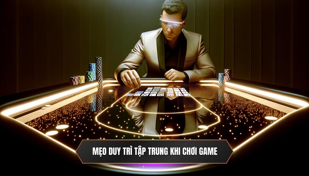 Các Mẹo Vàng Giúp Duy Trì Tập Trung Đỉnh Cao Khi Chơi Game Bài Đổi Thưởng